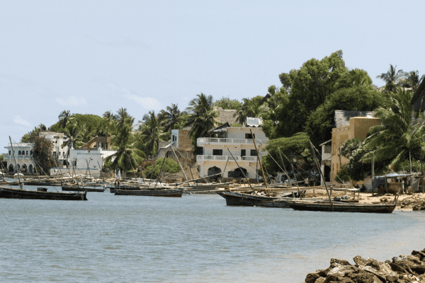 Lamu Archipelago in Kenya